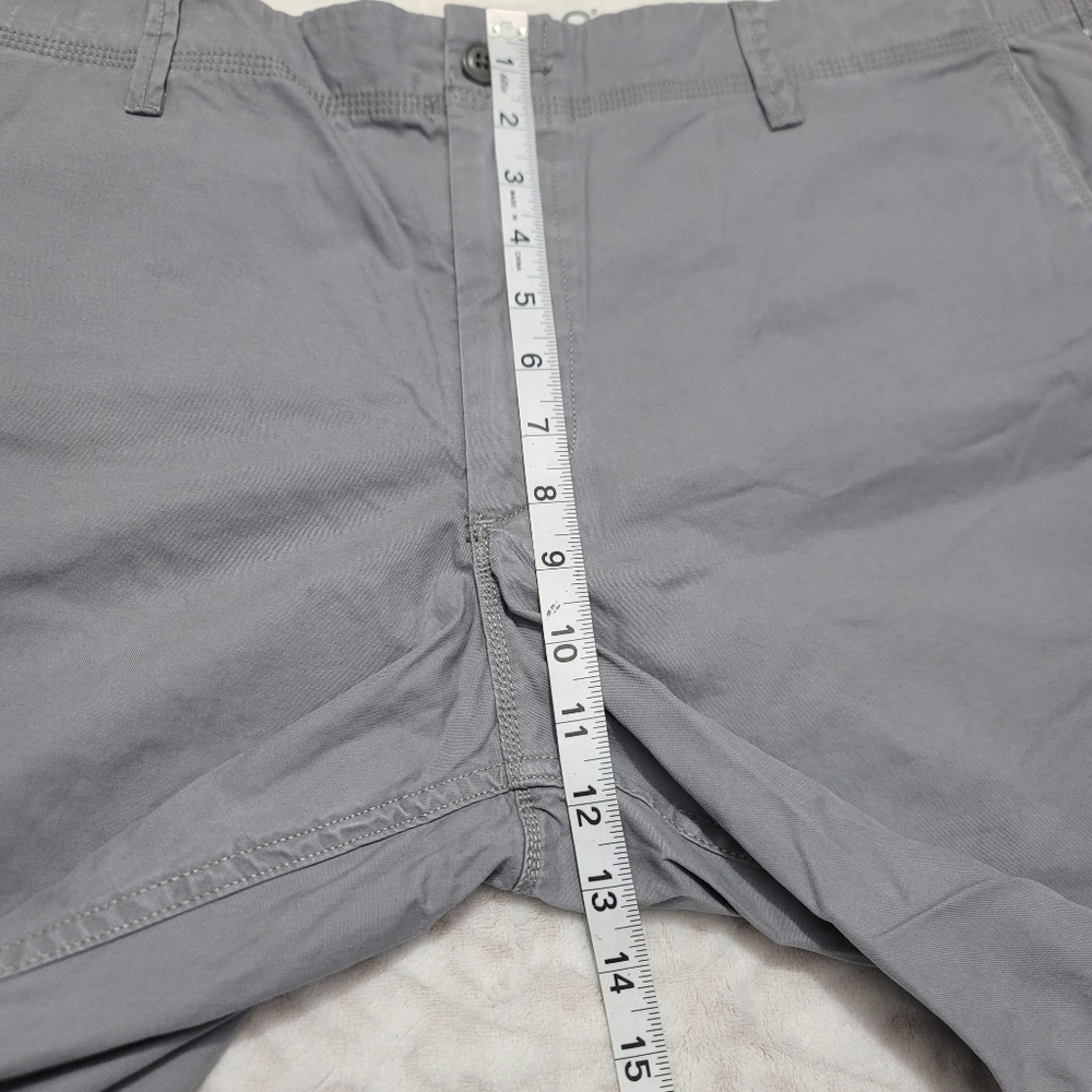 Dockers Flat Front Shorts Straight Fit Men's Size 40‎ Gray NWT - Picture 9 of 15